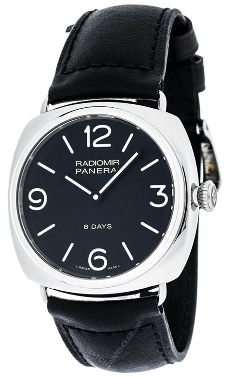 panerai radiomir black seal acciacio watch - pam00610